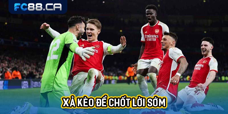 Điều chỉnh tiền cược sớm để giảm thiểu nguy cơ thua lỗ